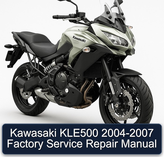 2004-2007 Kawasaki Versys KLE500 Service Repair Workshop Manual PDF