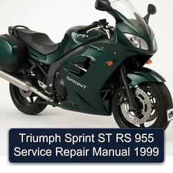 1999 Triumph Sprint ST RS 955 Service Repair Workshop Manual PDF