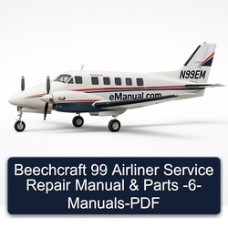 Beechcraft 99 Airliner Parts -6 Service Repair Workshop Manual PDF