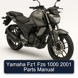 2001 Yamaha FZS Models FZ1 1000 Parts Catalog PDF