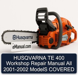 2001-2002 Husqvarna TE Models 400 All - Covered Service Repair Workshop Manual PDF