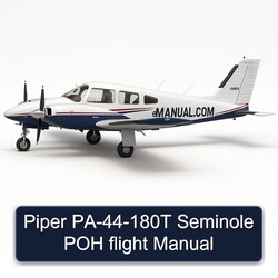 Piper Pa-44-180t Seminole POH Flight Service Repair Workshop Manual PDF