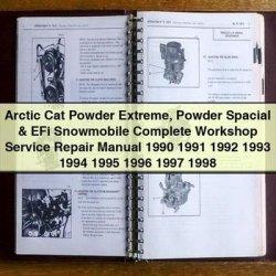 1990-1998 Arctic CAT Powder Extreme, Special Efi Snowmobile Service Repair Workshop Manual PDF
