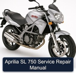 Aprilia SL Models 750 Service Repair Workshop Manual PDF