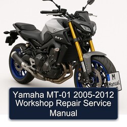 2005-2012 Yamaha MT Series MT-01 Service Repair Workshop Manual PDF