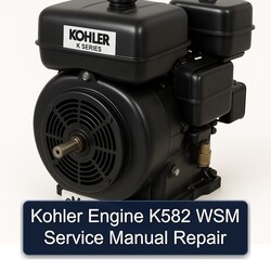 Kohler K Series Engine K582 WSM Service Repair Workshop Manual PDF