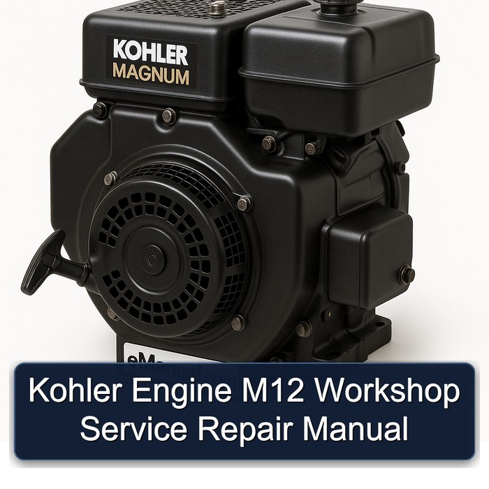 Kohler Magnum Models Engine M12 Service Repair Workshop Manual PDF
