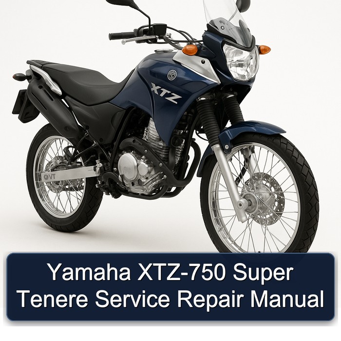 Bajaj Super Yamaha XTZ-750 Tenere Service Repair Workshop Manual PDF