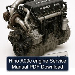 Hino A09C Engine Service Repair Workshop Manual PDF
