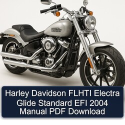 2004 Harley Davidson Flhti Electra Glide Standard EFI Service Repair Workshop Manual PDF
