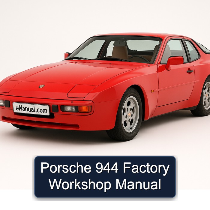 Porsche 944 Service Repair Workshop Manual PDF