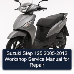 2005-2012 Suzuki UY Step Models 125 Service Repair Workshop Manual PDF
