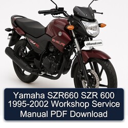 1995-2002 Yamaha SZR Models SZR660 600 Service Repair Workshop Manual PDF