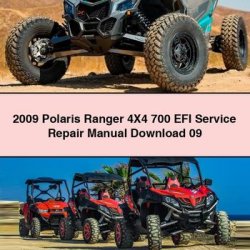 2009 Polaris Ranger 4x4 700 EFI 09 Service Repair Workshop Manual PDF
