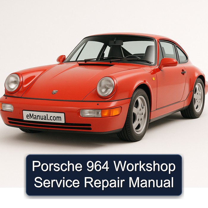 Porsche 964 Service Repair Workshop Manual PDF