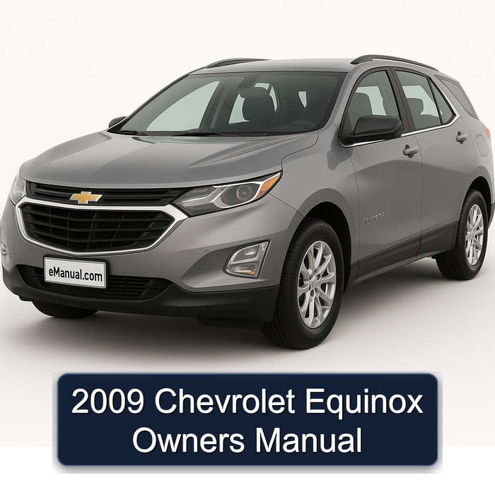 2009 Chevrolet Equinox Owners Owner's Manual PDF