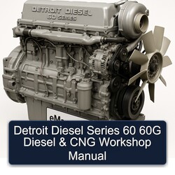 Detroit Diesel 60 Series 60G CNG Service Repair Workshop Manual PDF