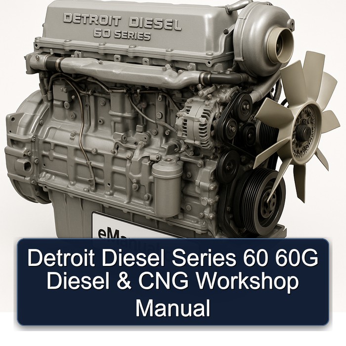 Detroit Diesel 60 Series 60G CNG Service Repair Workshop Manual PDF