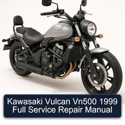 1999 Kawasaki Vulcan VN500 Service Repair Workshop Manual PDF