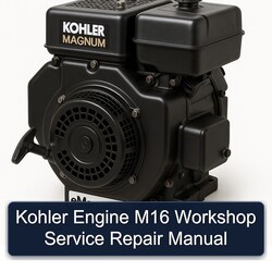 Kohler Magnum Models Engine M16 Service Repair Workshop Manual PDF