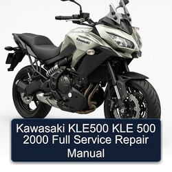 2000 Kawasaki Versys KLE500 KLE 500 Service Repair Workshop Manual PDF