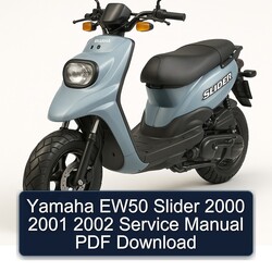2000-2002 Yamaha Slider EW50 Service Repair Workshop Manual PDF