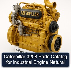 Caterpillar 3208 Industrial Engine Natural Parts Catalog PDF