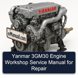 Yanmar 3gm30 Engine Service Repair Workshop Manual PDF