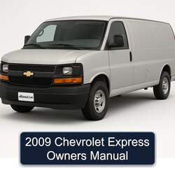 2009 Chevrolet Express Owners Owner's Manual PDF