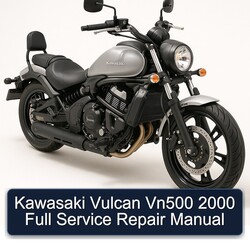 2000 Kawasaki Vulcan VN500 Service Repair Workshop Manual PDF