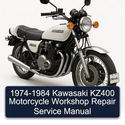 1974-1984 Kawasaki KZ Series KZ400 Motorcycle Service Repair Workshop Manual PDF
