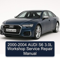 2000-2004 AUDI S6 3.0L Service Repair Workshop Manual PDF