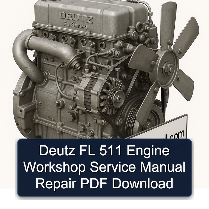 Deutz FL Series 511 Engine Service Repair Workshop Manual PDF