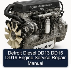 Detroit Diesel DD13 DD15 DD16 Engine Service Repair Workshop Manual PDF