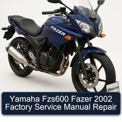 2002 Yamaha Fazer FZS600 Service Repair Workshop Manual PDF