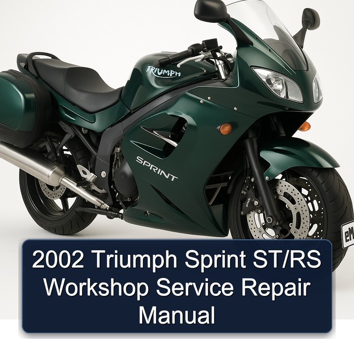 2002 Triumph Sprint ST/RS Service Repair Workshop Manual PDF