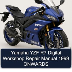 1999 Yamaha YZF Models R7 Digital Onwards Service Repair Workshop Manual PDF