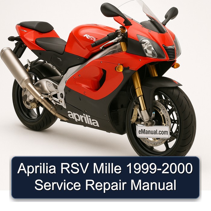 1999-2000 Aprilia RSV Models Mille Service Repair Workshop Manual PDF