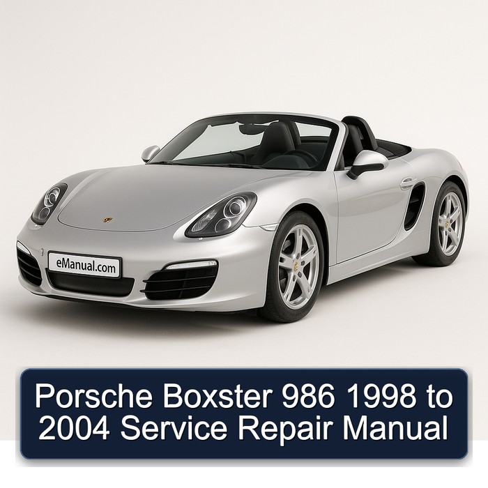 1998-2004 Porsche Boxster Service Repair Workshop Manual PDF