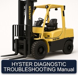 Hyster Diagnostic Service Repair Workshop Manual PDF