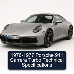 1976-1977 Porsche 911 Carrera Turbo Service Repair Workshop Manual PDF