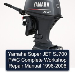 1996-2006 Yamaha Super JET SJ700 PWC Service Repair Workshop Manual PDF