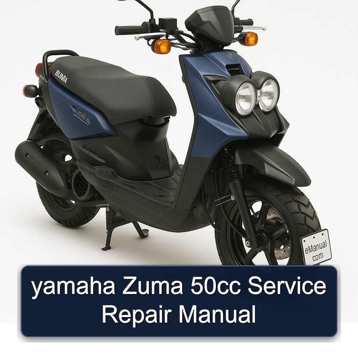 Yamaha Zuma 50CC Service Repair Workshop Manual PDF