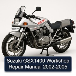 2002-2005 Suzuki GSX Series GSX1400 Service Repair Workshop Manual PDF