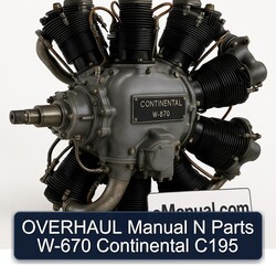 Continental W 670 N Parts W-670 C195 Service Repair Workshop Manual PDF