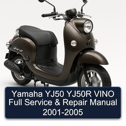 2001-2005 Yamaha Vino YJ50 YJ50R Service Repair Workshop Manual PDF