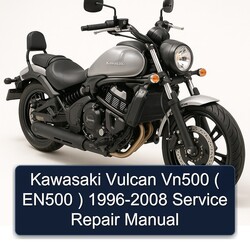 1996-2008 Kawasaki Vulcan VN500 ( EN500 ) Service Repair Workshop Manual PDF