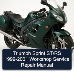 1999-2001 Triumph Sprint St/rs Service Repair Workshop Manual PDF