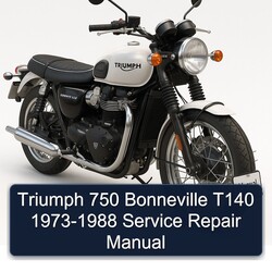 1973-1988 Triumph Bonneville 750 T140 Service Repair Workshop Manual PDF