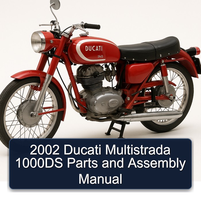 2002 Ducati Multistrada 1000DS Parts Assembly Service Repair Workshop Manual PDF